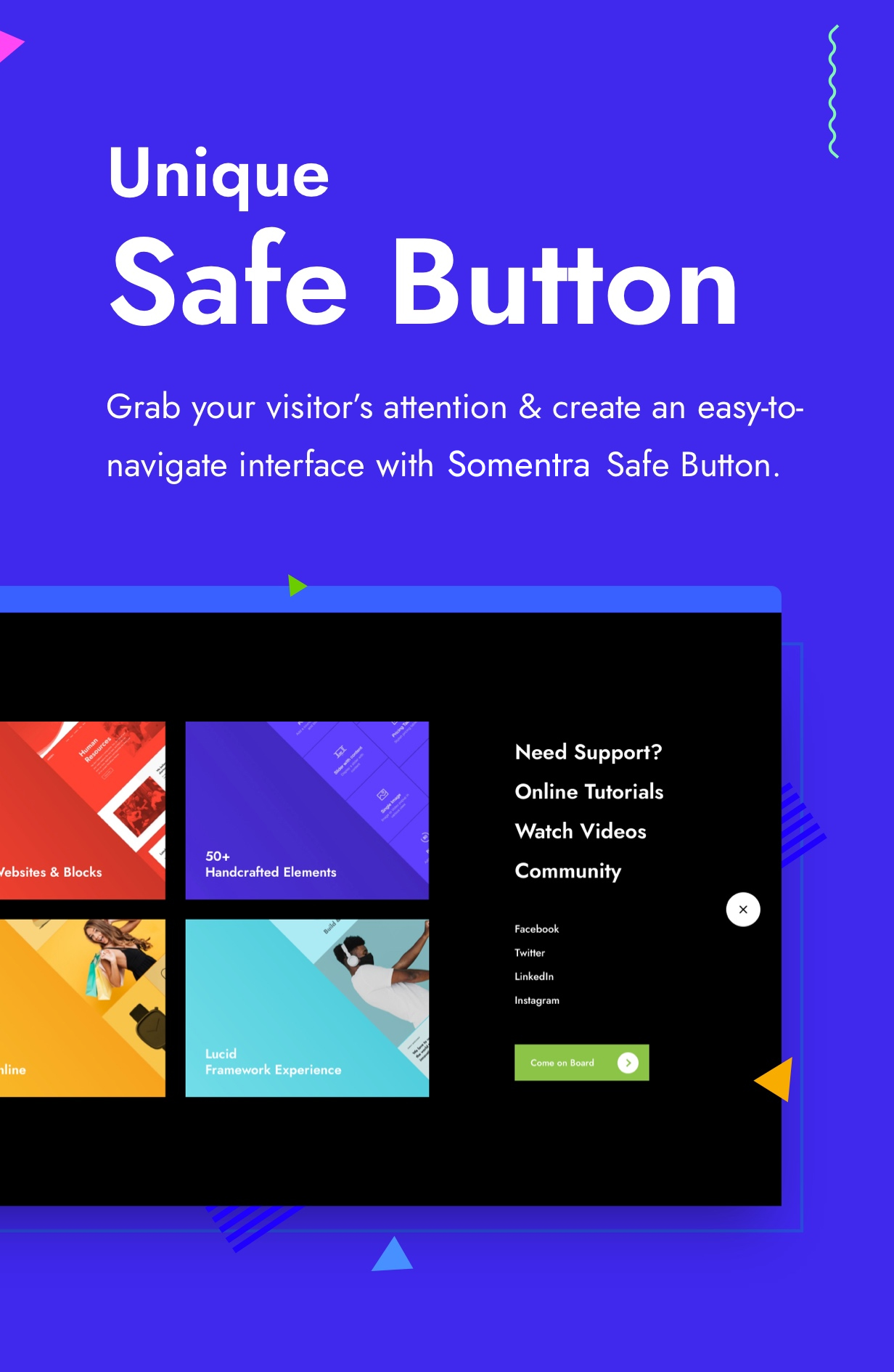 Somentra Safe Button